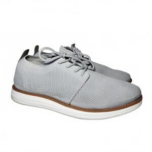 Bruno Marc Men's Grand-01 Grey Knit Oxfords Size 9